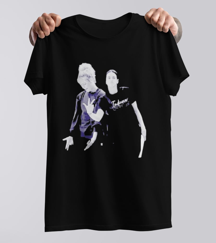 Caitlin Clark Sophie Cunningham Black White Photo And Indecisive T-Shirt