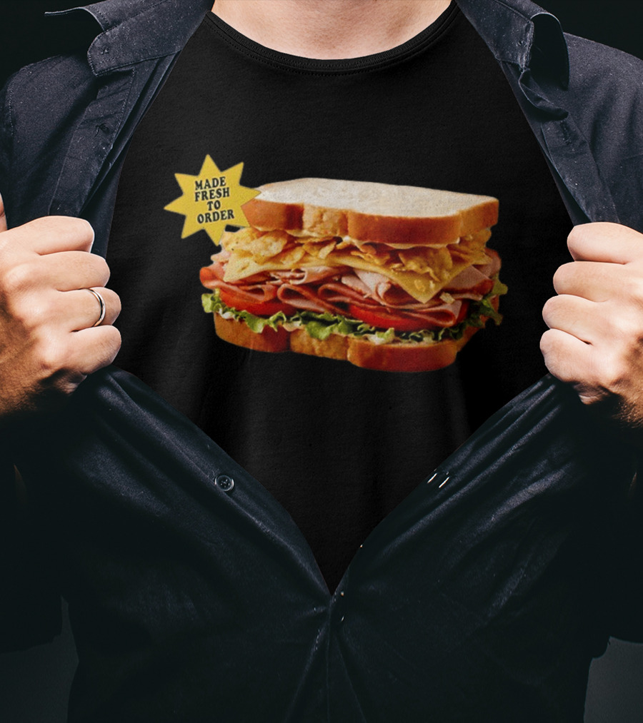 Capri Sun Made Fresh To Order Post Swim Sandwich Summer Snack T-Shirt
