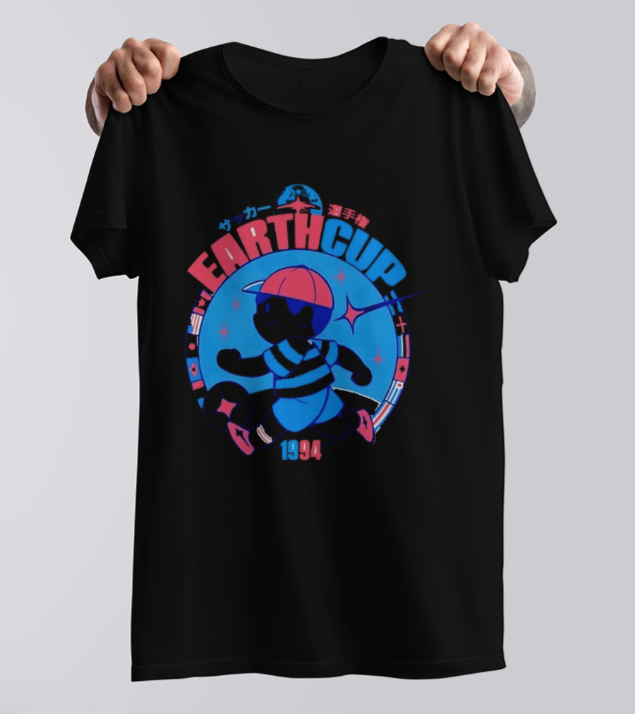 Ness EarthBound EarthCup 1994 Soccer Stars T-Shirt