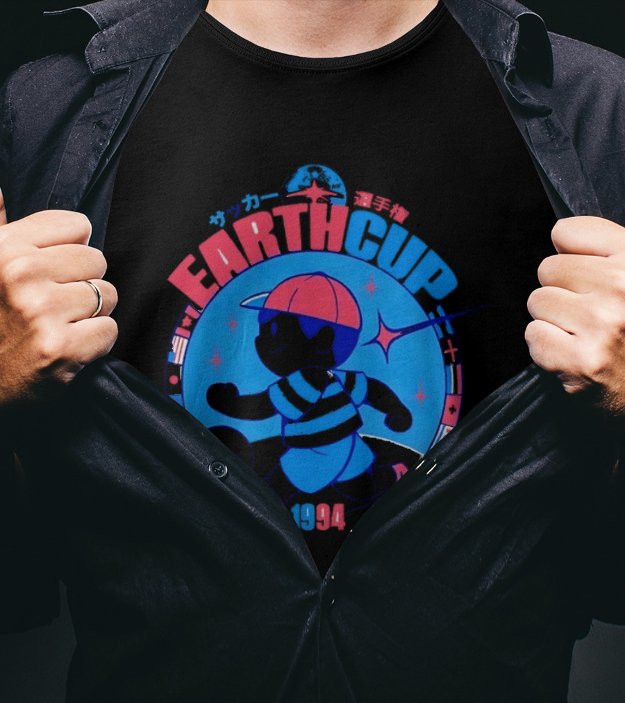 Ness EarthBound EarthCup 1994 Soccer Stars T-Shirt