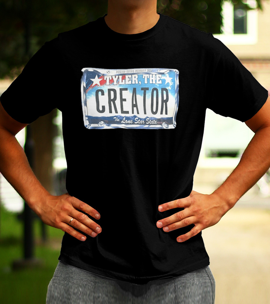 Tyler The Creator Austin Texas October 2021 The Lone Star State T-Shirt