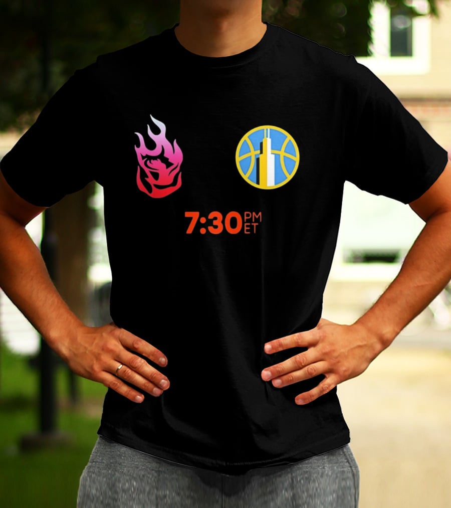 Washington Mystics Chicago Sky 7:30 PM ET Matchup T-Shirt