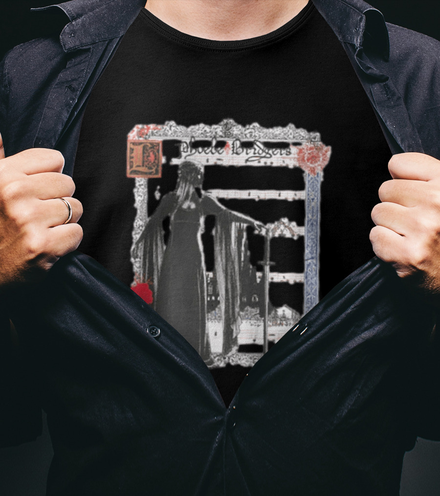 Phoebe Bridgers Gothic Medieval Sword And Castle Sheet Music T-Shirt