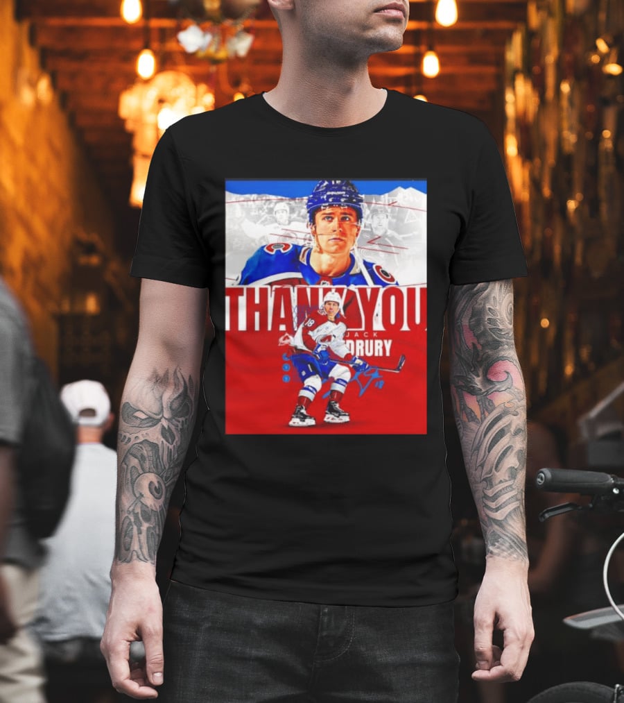 Jack Drury Thank You Colorado Avalanche T-Shirt