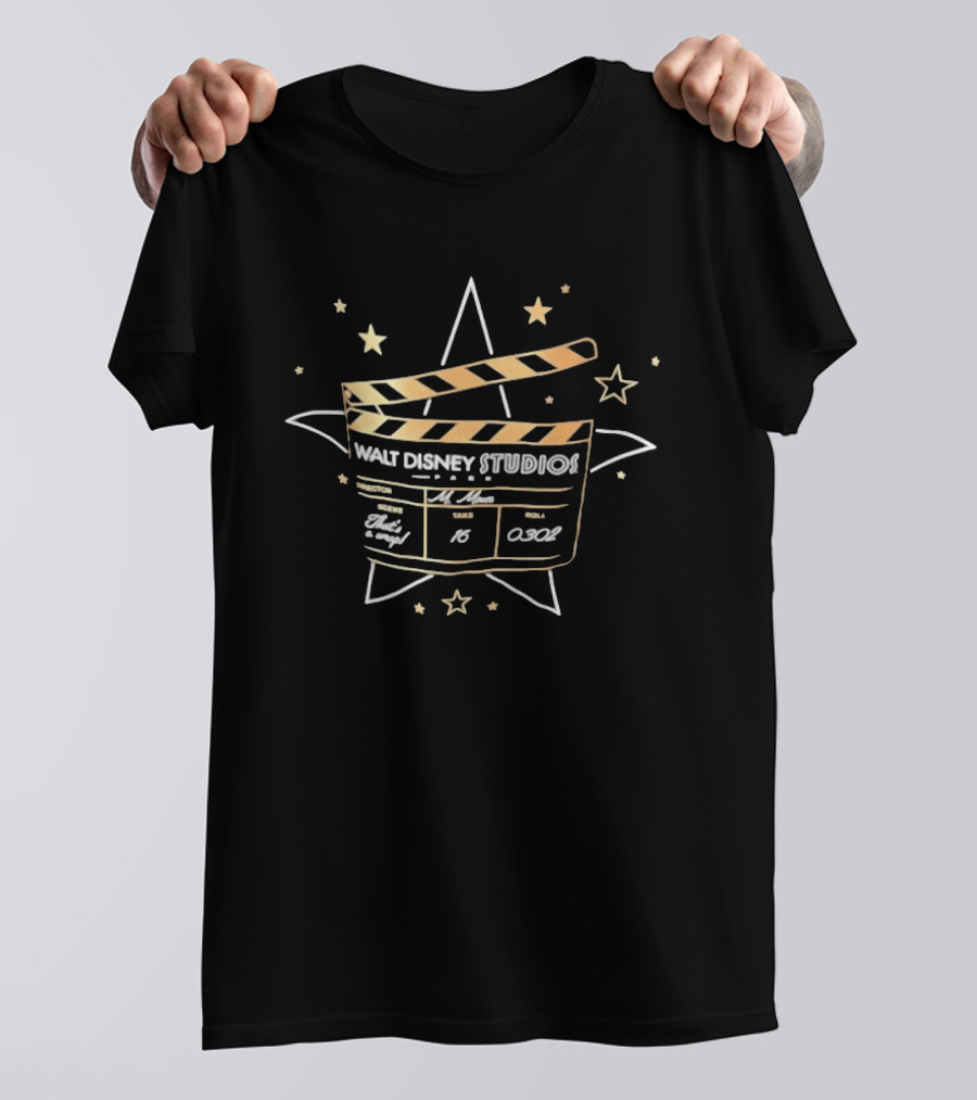 Walt Disney Studios Park Clapboard Star Magic T-Shirt