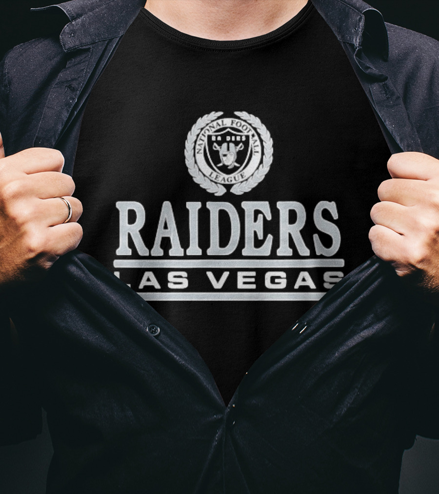 Las Vegas Raiders National Football League Crest T-Shirt
