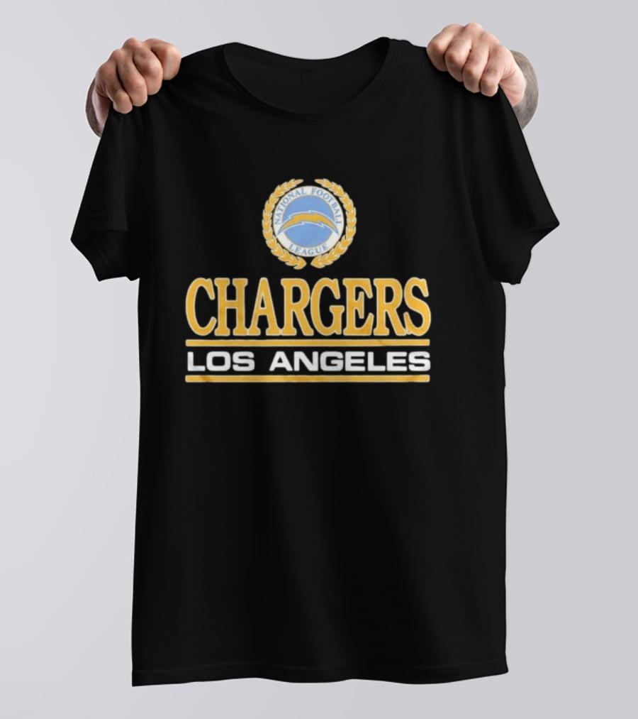 Los Angeles Chargers National Football League Crest Chargers Los Angeles T-Shirt