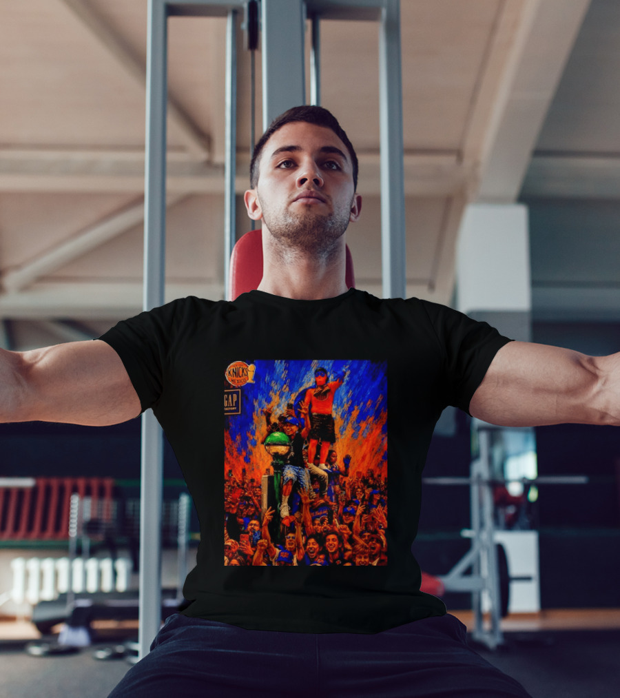Knicks Fans Celebration New York Subway Graffiti Mexico NBA T-Shirt