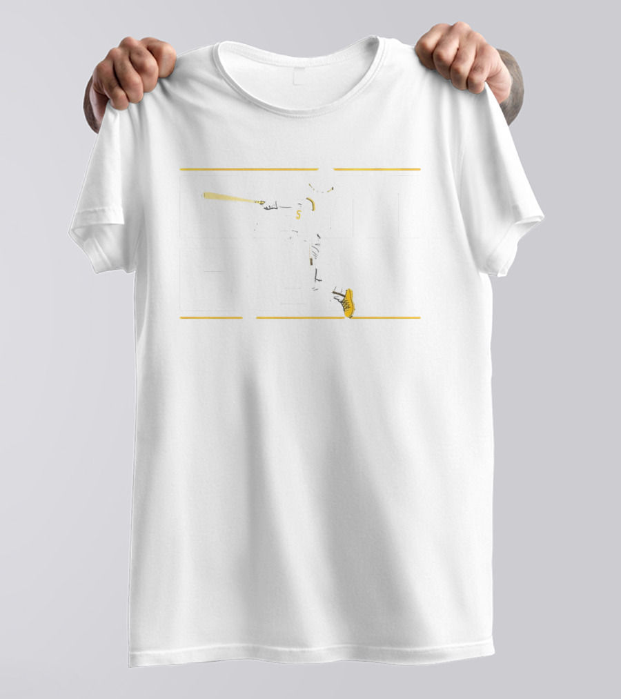 Bam Bam Baseball Player Home Run Pittsburgh Pirates T-Shirt