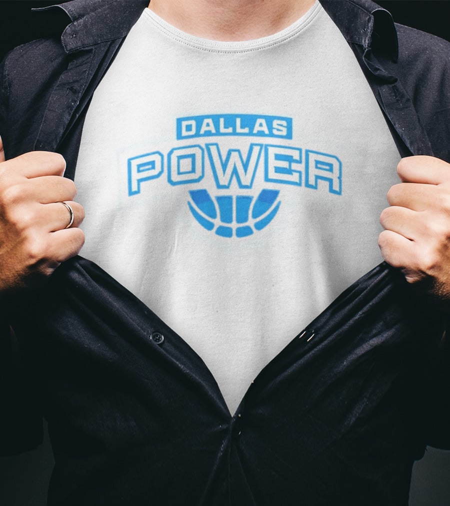 Big3 Dallas Power Basketball Team Starter Main T-Shirt
