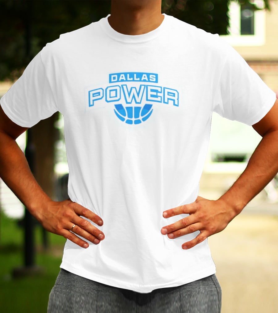 Big3 Dallas Power Basketball Team Starter Main T-Shirt