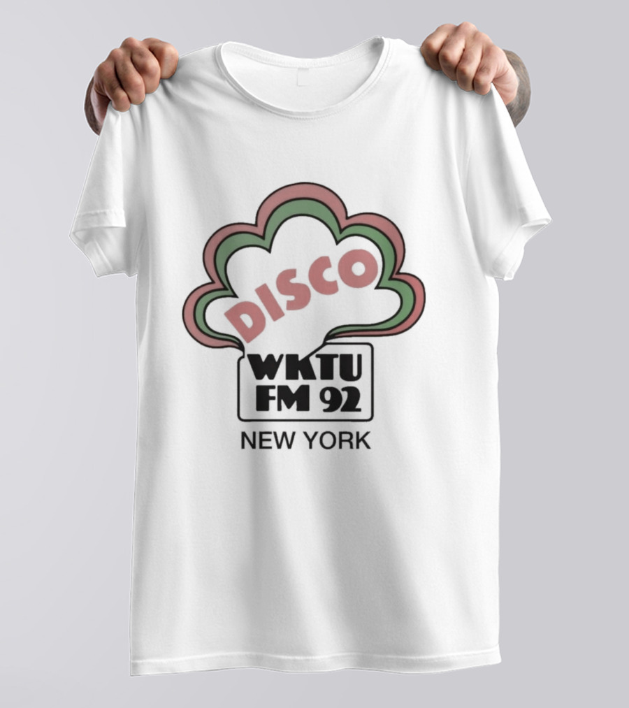 Disco WKTU FM 92 New York Radio Station T-Shirt