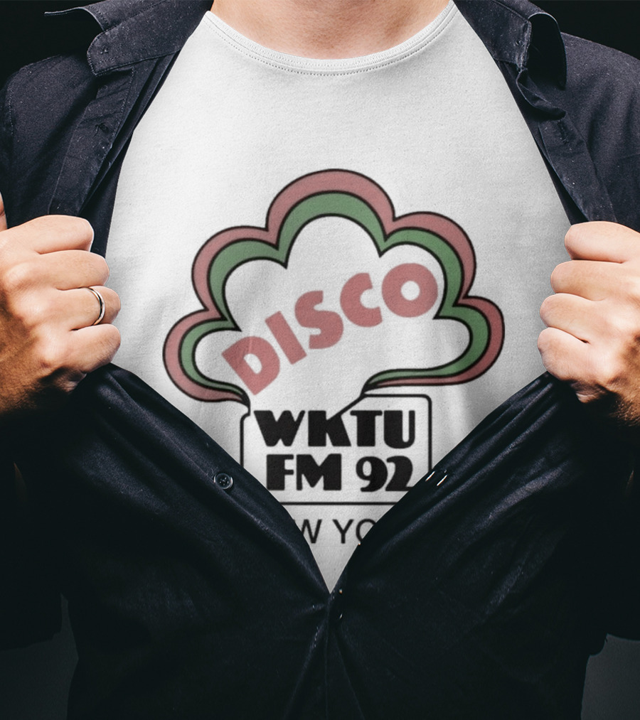 Disco WKTU FM 92 New York Radio Station T-Shirt