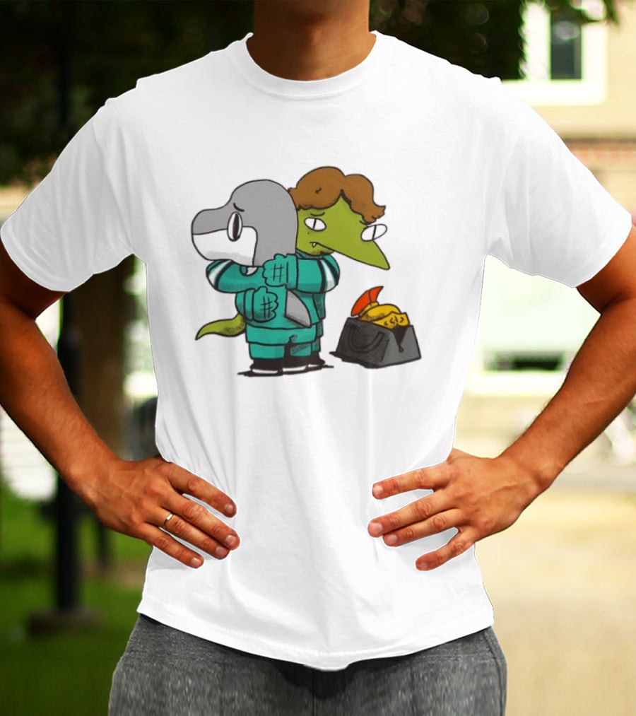 Macklin Celebrini San Jose Sharks NHL Hugging Hockey Characters T-Shirt