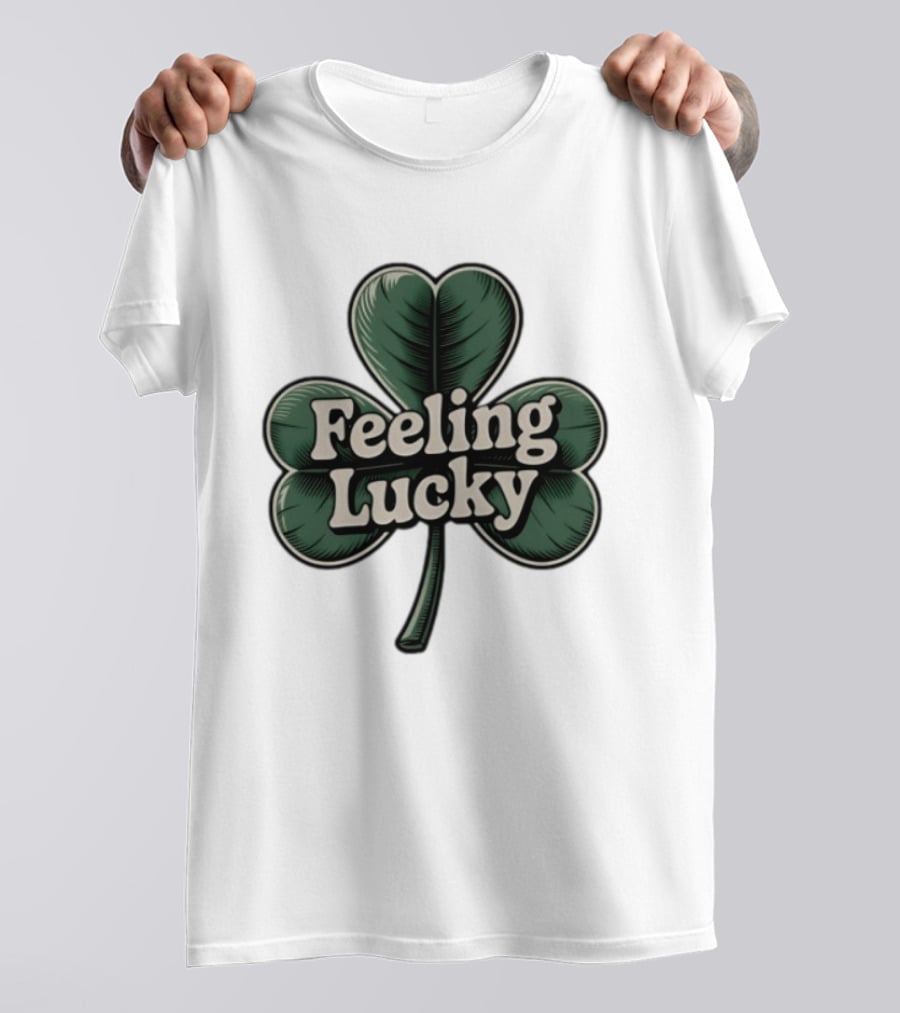 Feeling Lucky Shamrock St. Patrick's Day Clover T-Shirt