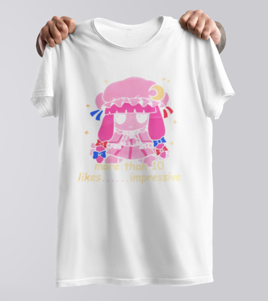 Patchouli Knowledge Touhou Project More Than 10 Likes Impressive T-Shirt