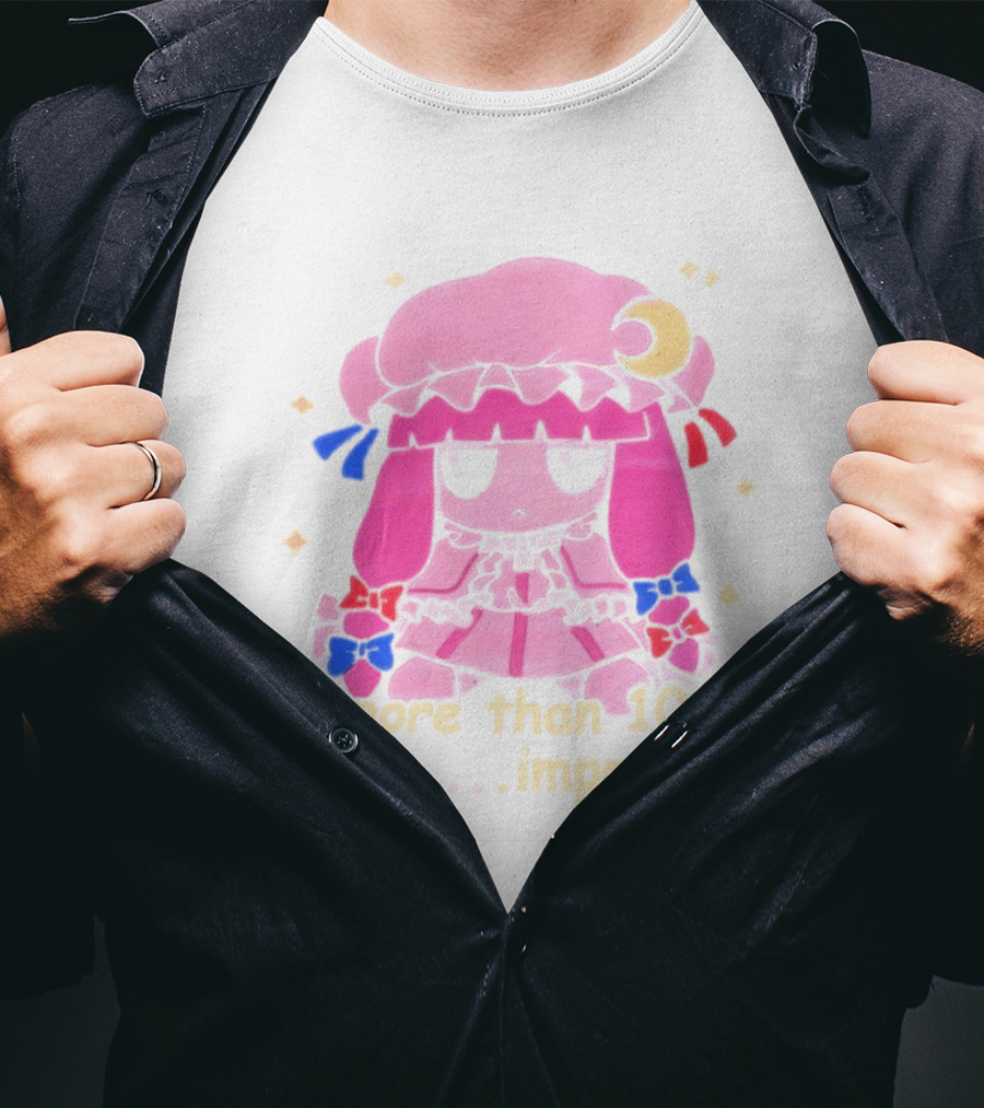 Patchouli Knowledge Touhou Project More Than 10 Likes Impressive T-Shirt
