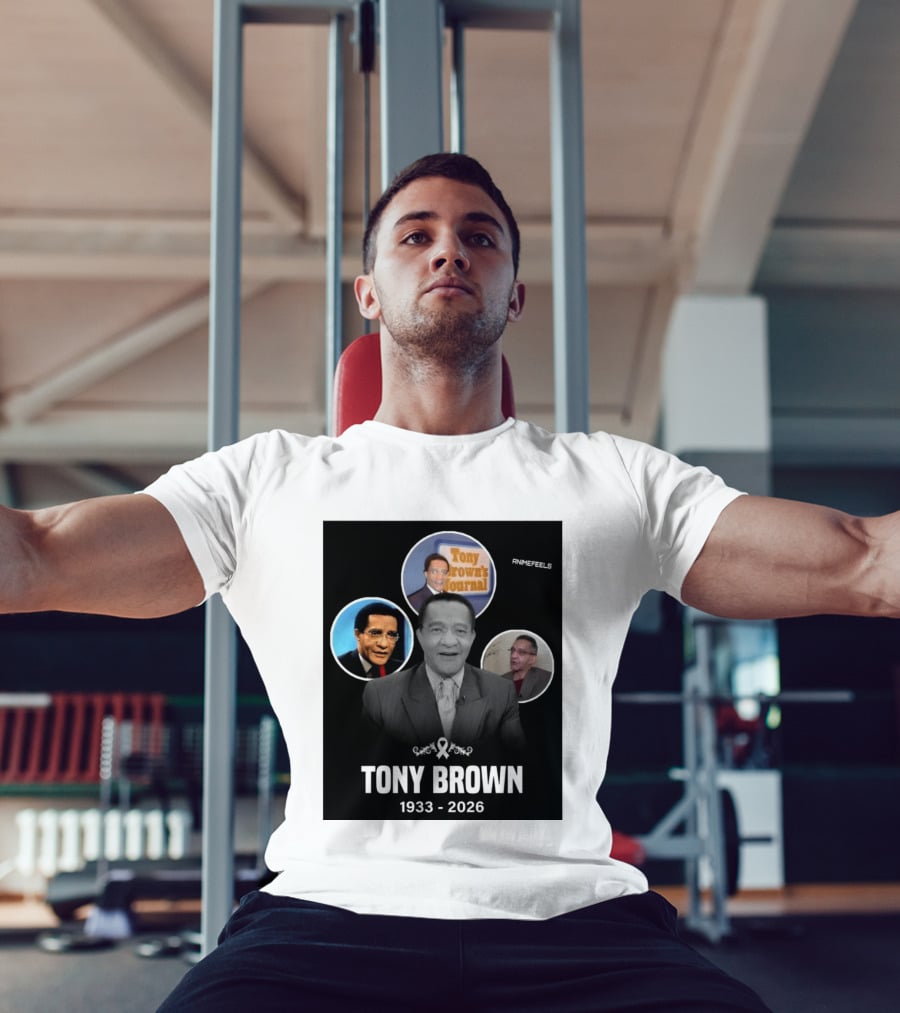 Tony Brown's Journal 1933 2026 ANIMEFEELS T-Shirt