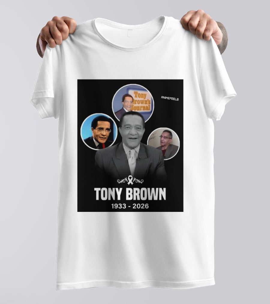 Tony Brown's Journal 1933 2026 ANIMEFEELS T-Shirt