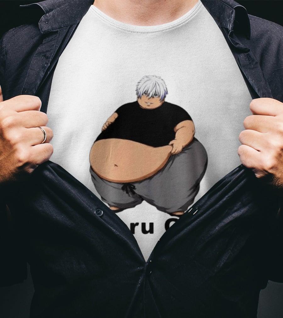 Satoru Gojo Jujutsu Kaisen Fatoru Gojo Meme Character Fan Favorite Humor T-Shirt