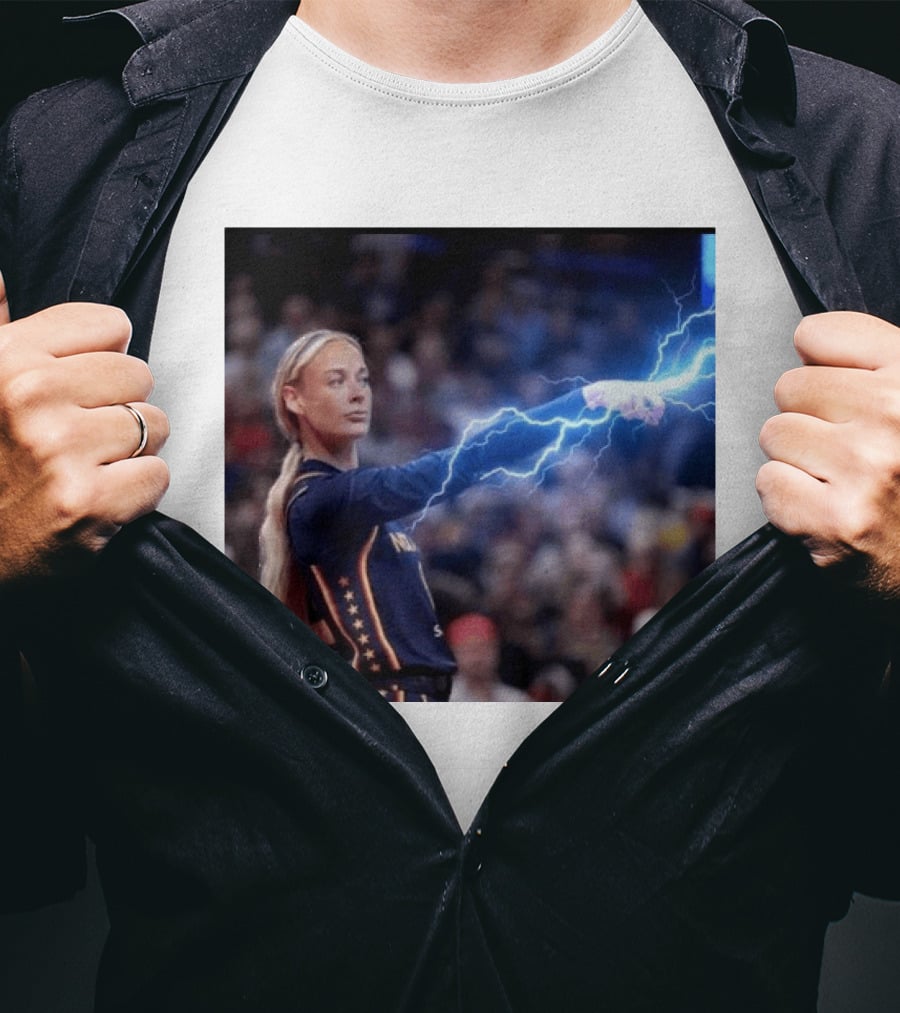 Sophie Cunningham Lightning Power Basketball Stars T-Shirt