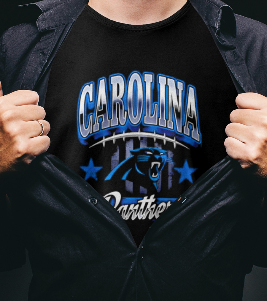 Carolina Panthers American 2026 Stars And Panthers T-Shirt