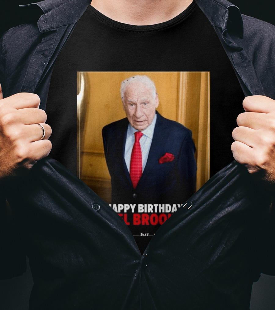 Mel Brooks Happy 100th Birthday Celebration T-Shirt