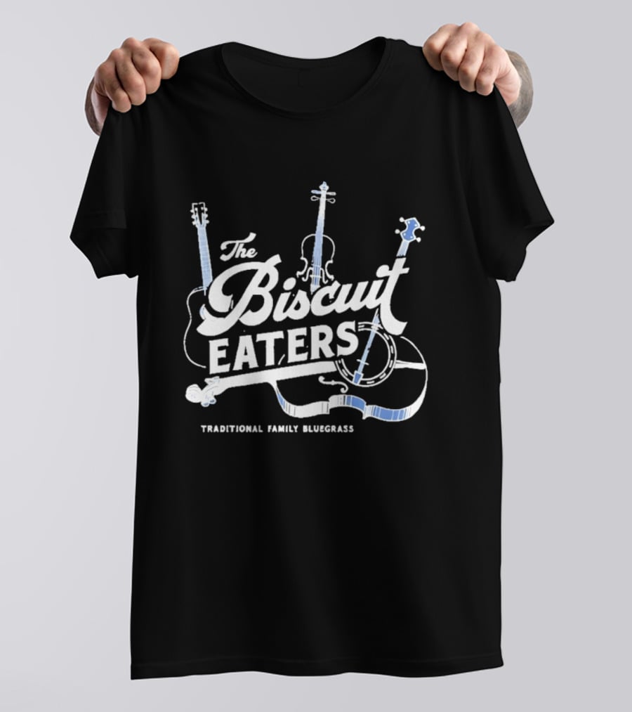 The Biscuit Eaters Traditional Family Bluegrass Musical Instruments T-Shirt