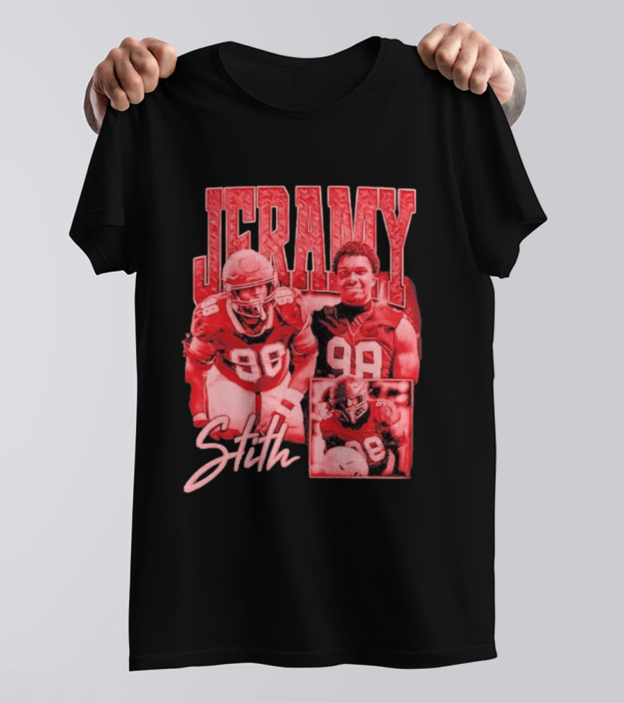 Jeramy Stith 99 Football Sports Number 98 T-Shirt