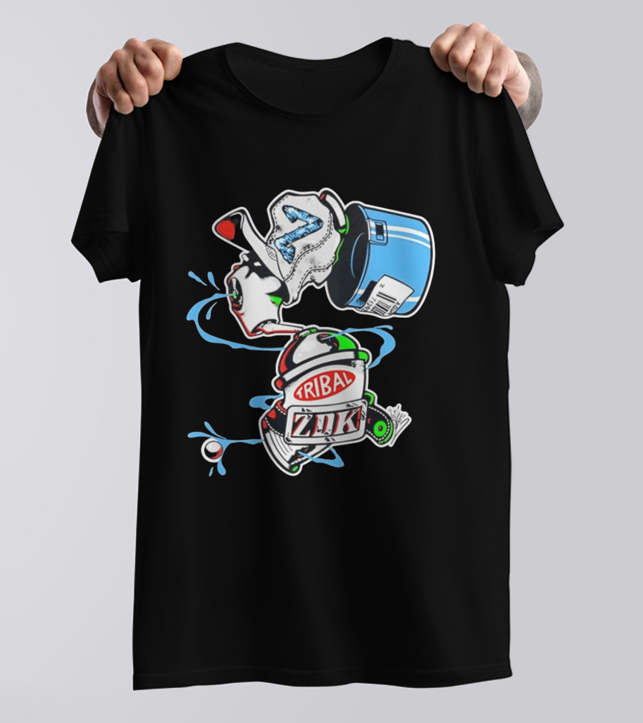 Tribal ZDK Paint Can Street T-Shirt