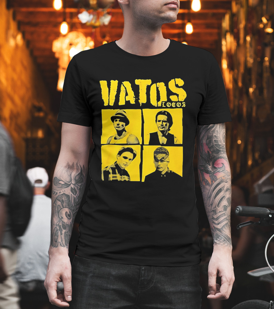 Vatos Locos Characters Yellow T-Shirt