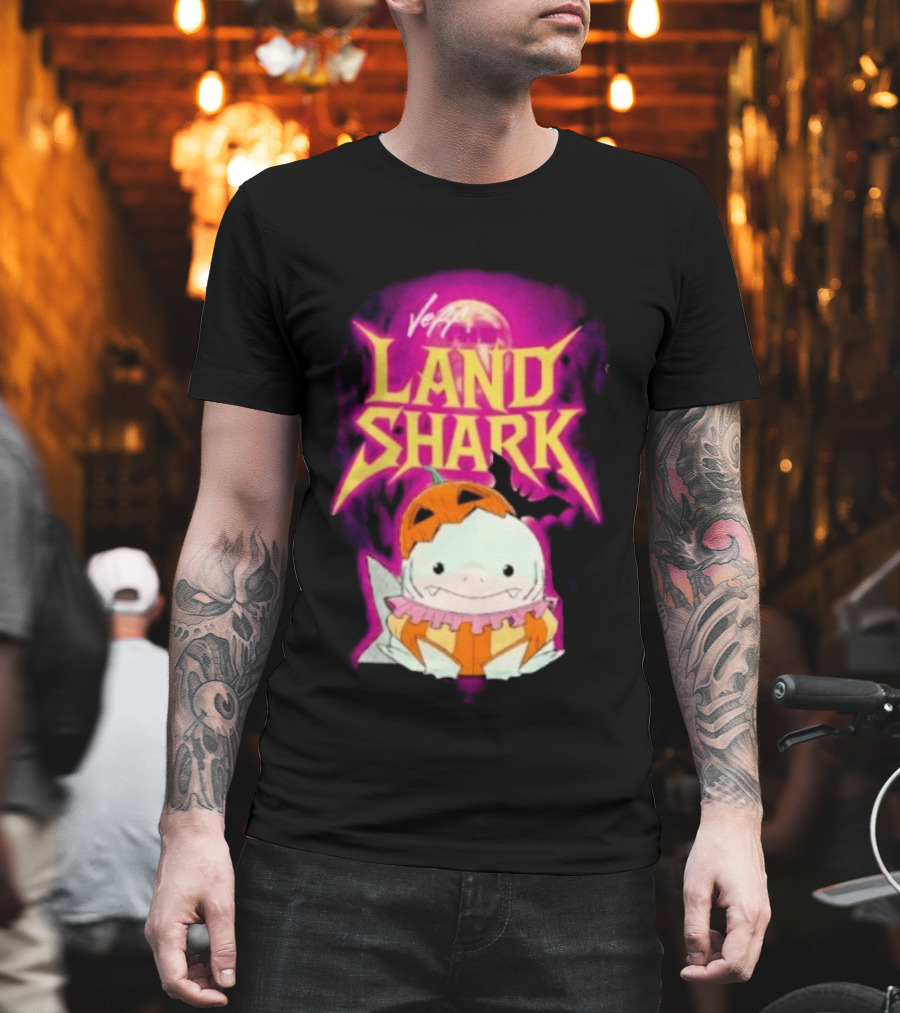 Veep Marvel Rivals Jeff The Land Shark Pumpkin T-Shirt