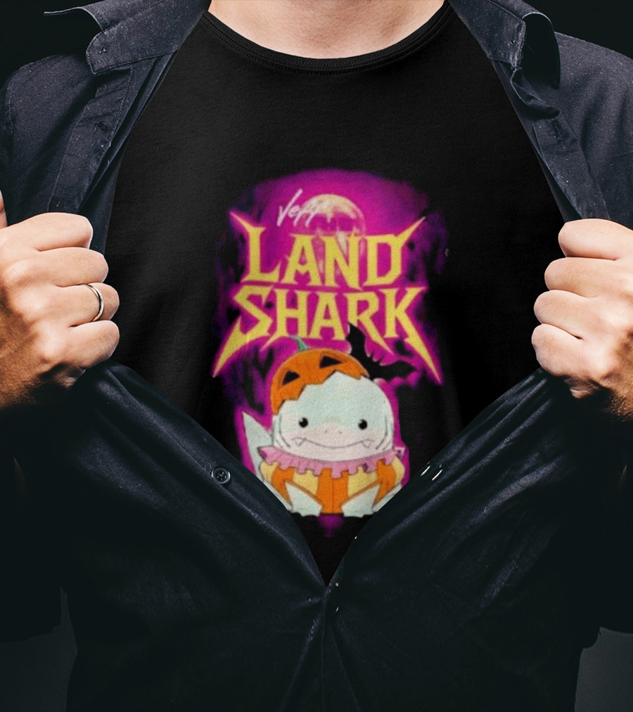 Veep Marvel Rivals Jeff The Land Shark Pumpkin T-Shirt