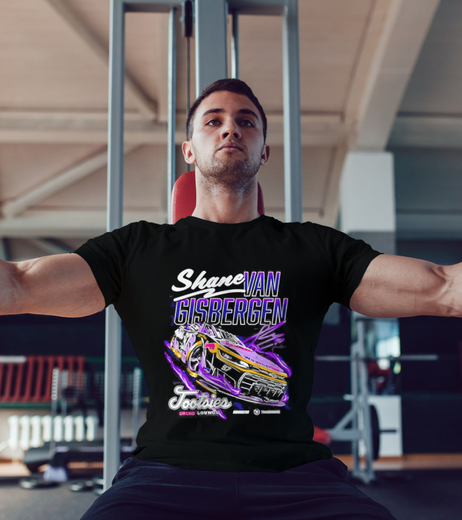 Shane Van Gisbergen #97 2026 Tootsies Orchid Sweeps Racing Car T-Shirt