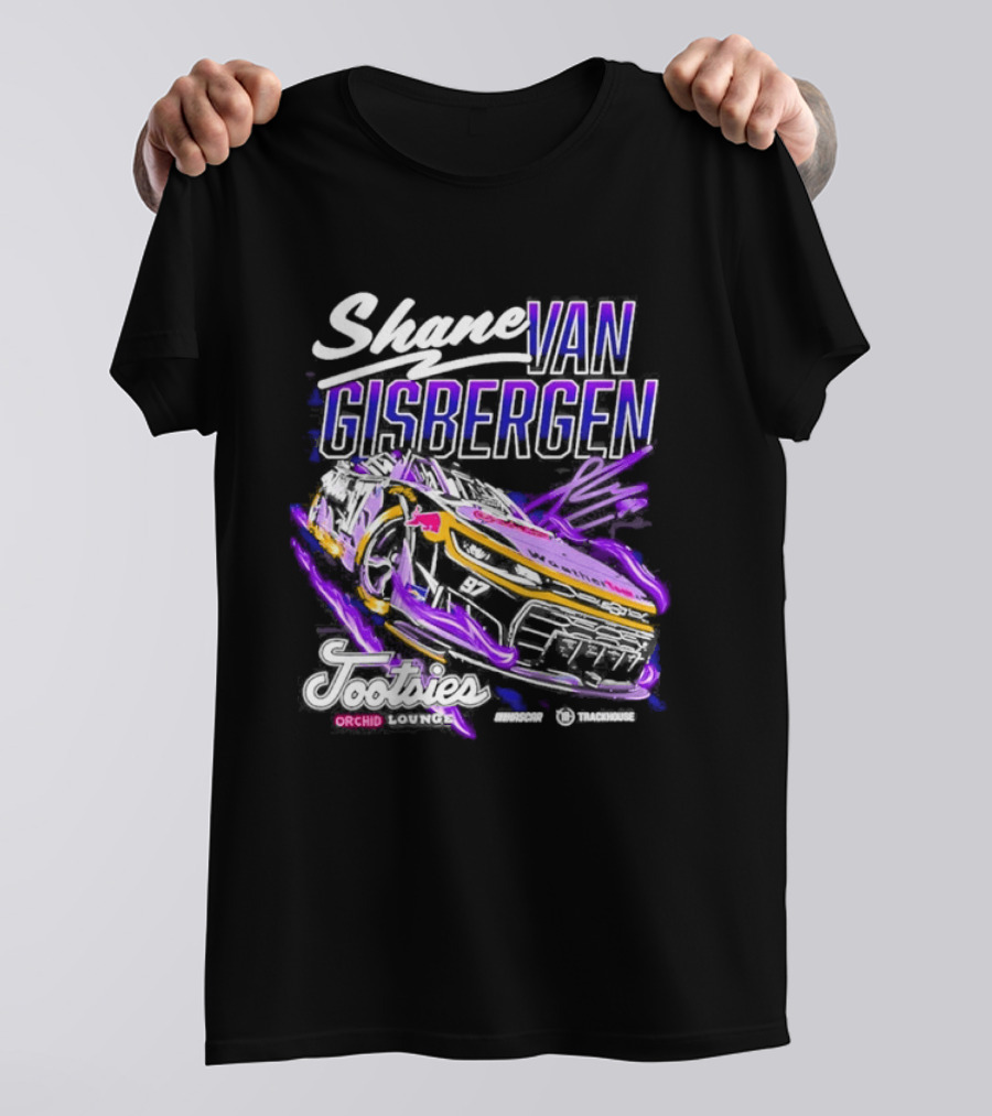 Shane Van Gisbergen #97 2026 Tootsies Orchid Sweeps Racing Car T-Shirt