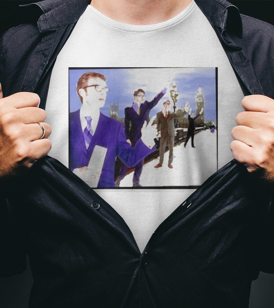 Blur X Junya Watanabe Suit Collection With Big Ben T-Shirt