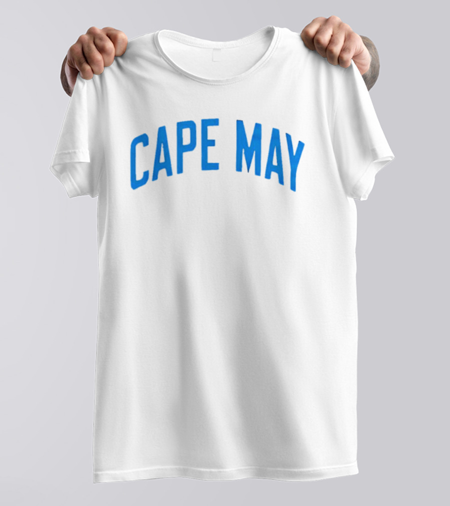 Cape May Beach Vacation Crewneck Cozy T-Shirt