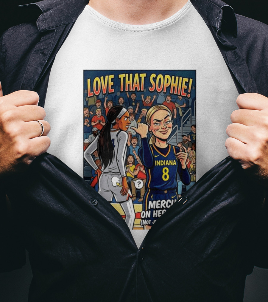 Love That Sophie Indiana 8 Mercury On Her Back Not Just The Uniform T-Shirt