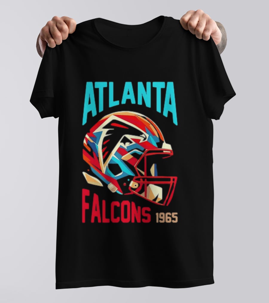 Atlanta Falcons 1965 Helmet Vintage Football Team T-Shirt