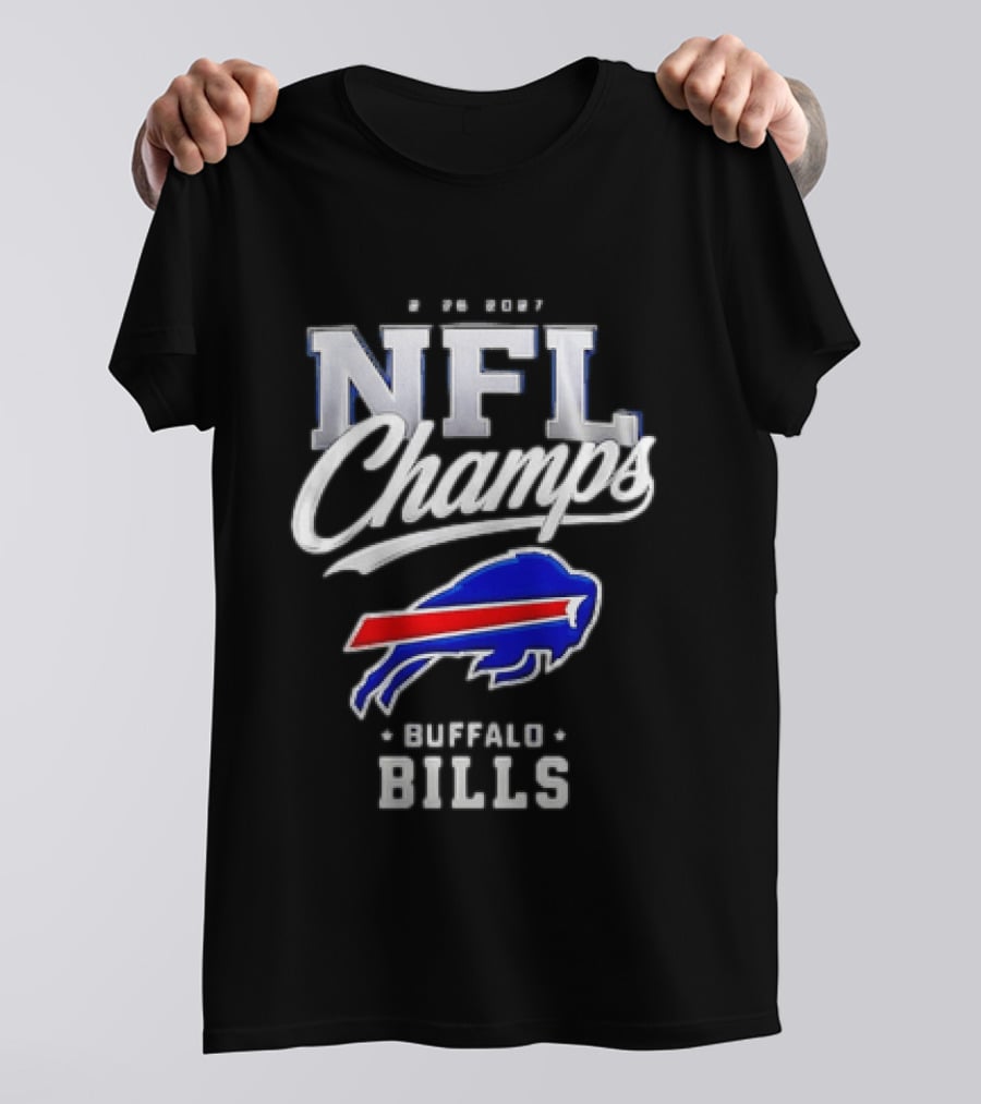 Buffalo Bills NFL Champs 2026 2027 T-Shirt