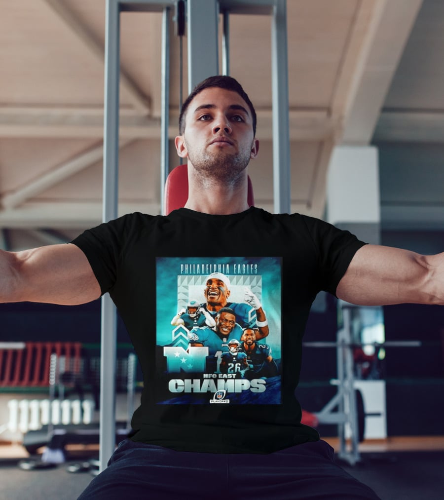 Philadelphia Eagles NFC East Champs 2022 Playoffs T-Shirt