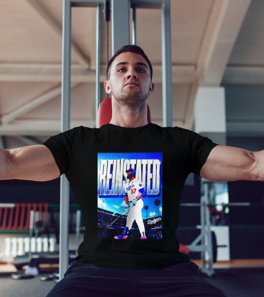 Teoscar Hernandez Reinstated Los Angeles Dodgers 37 T-Shirt