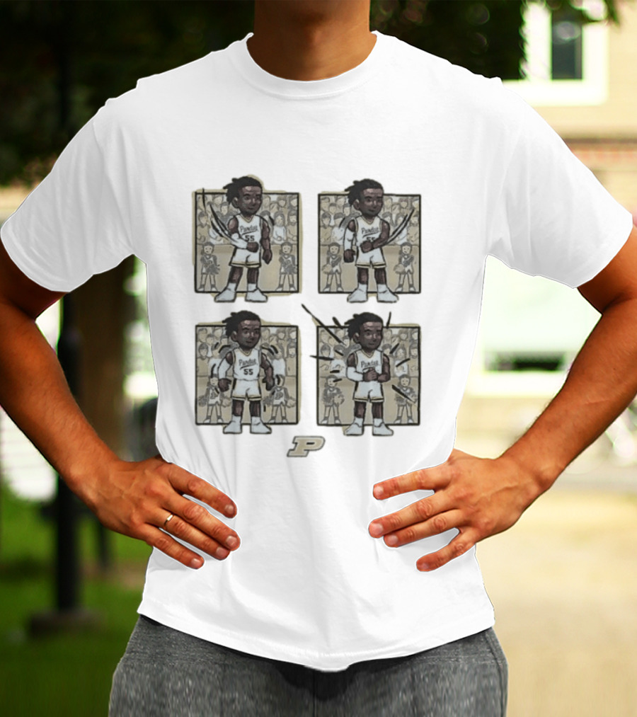 Purdue Basketball The Lance Dance Lance Jones 55 T-Shirt