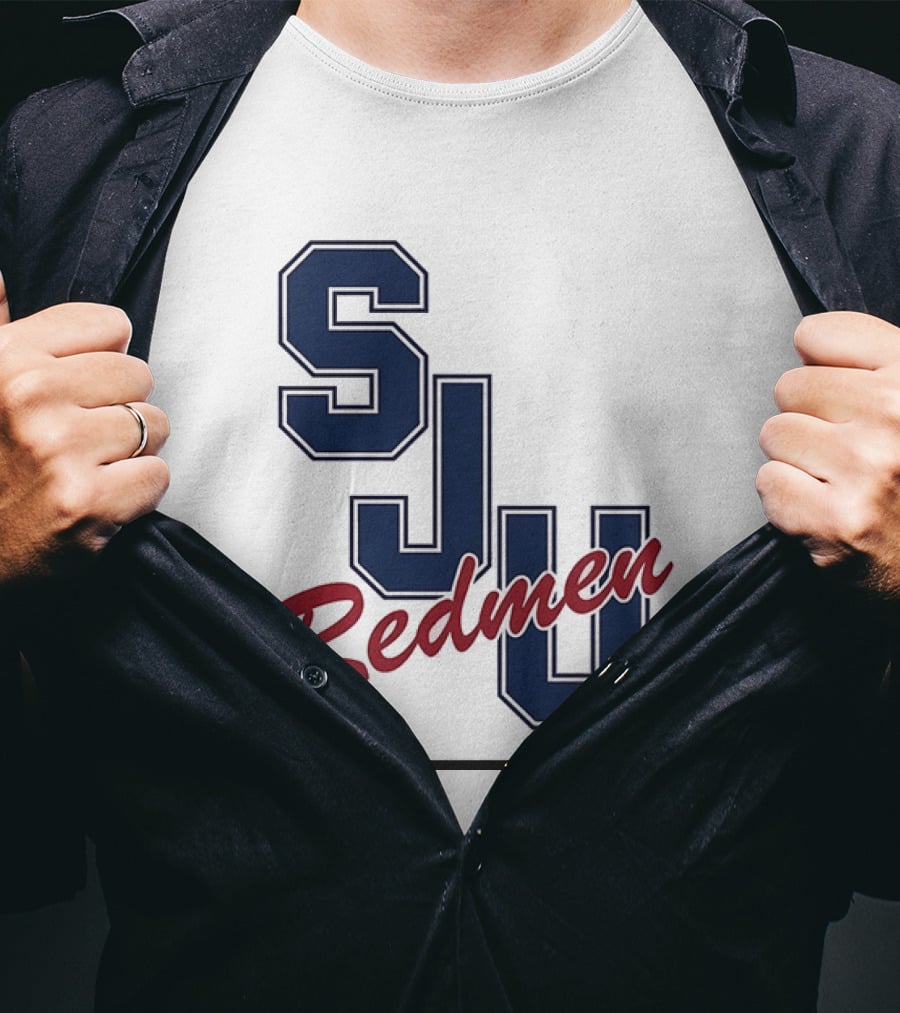 SJU Redmen 1988 Basketball Team T-Shirt