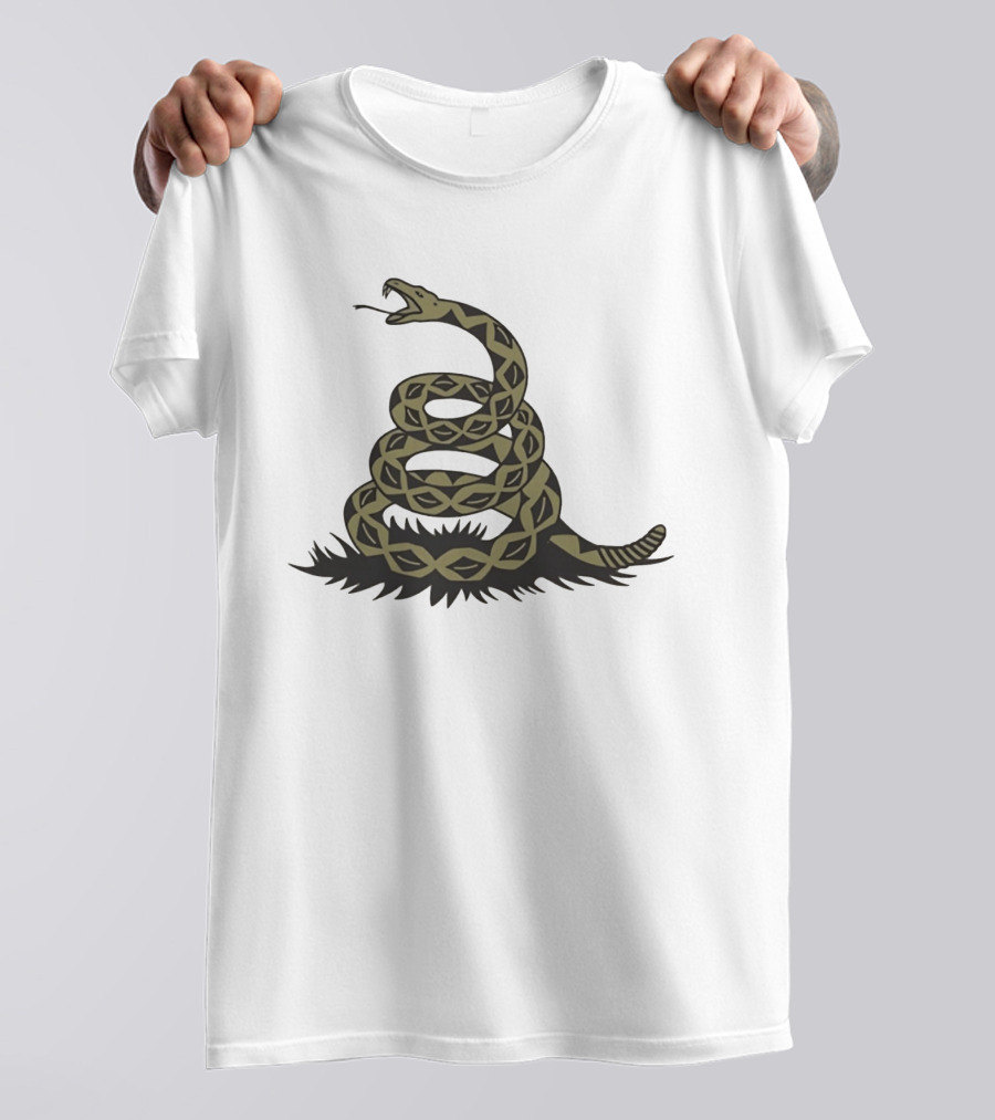 Gadsden Snake Iconic Coiled Rattlesnake T-Shirt