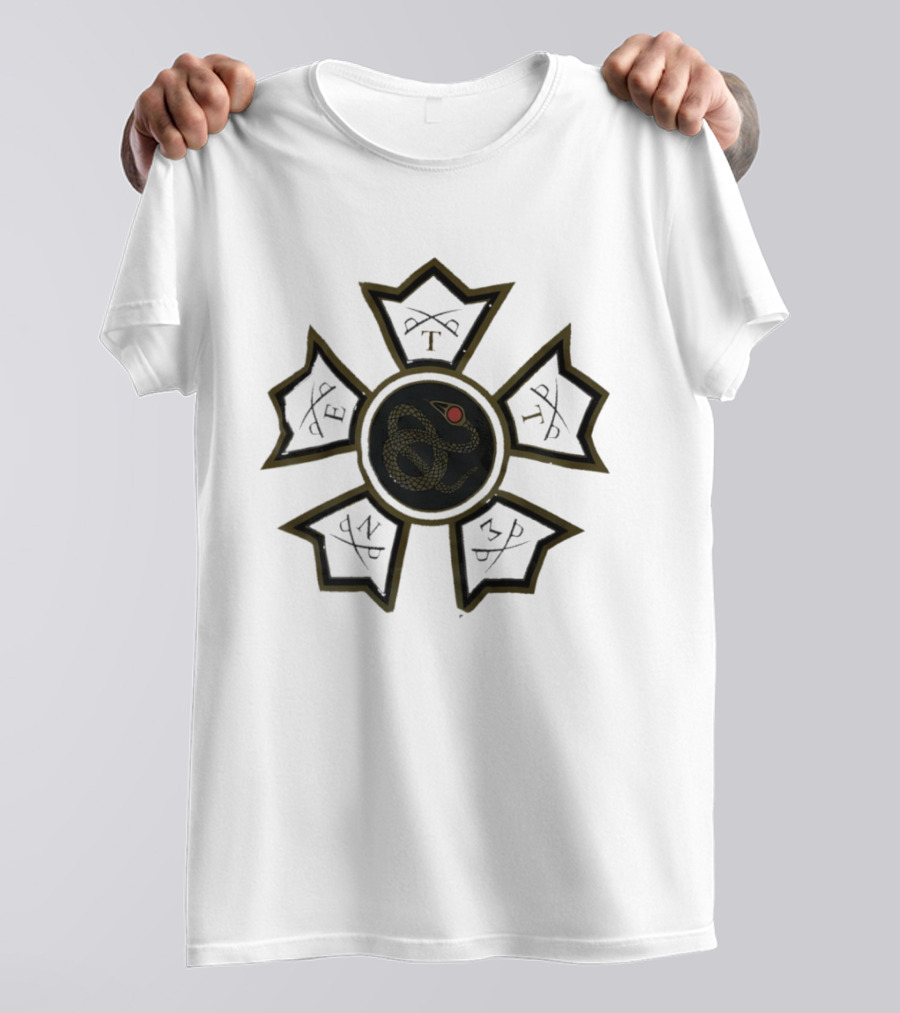 Serpent Sword Symbol P E P N Z P T-Shirt