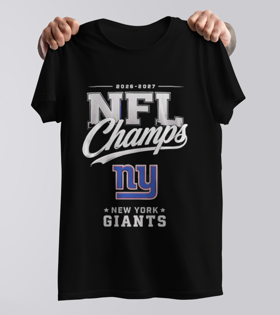 2026 2027 NFL Champs New York Giants NY T-Shirt