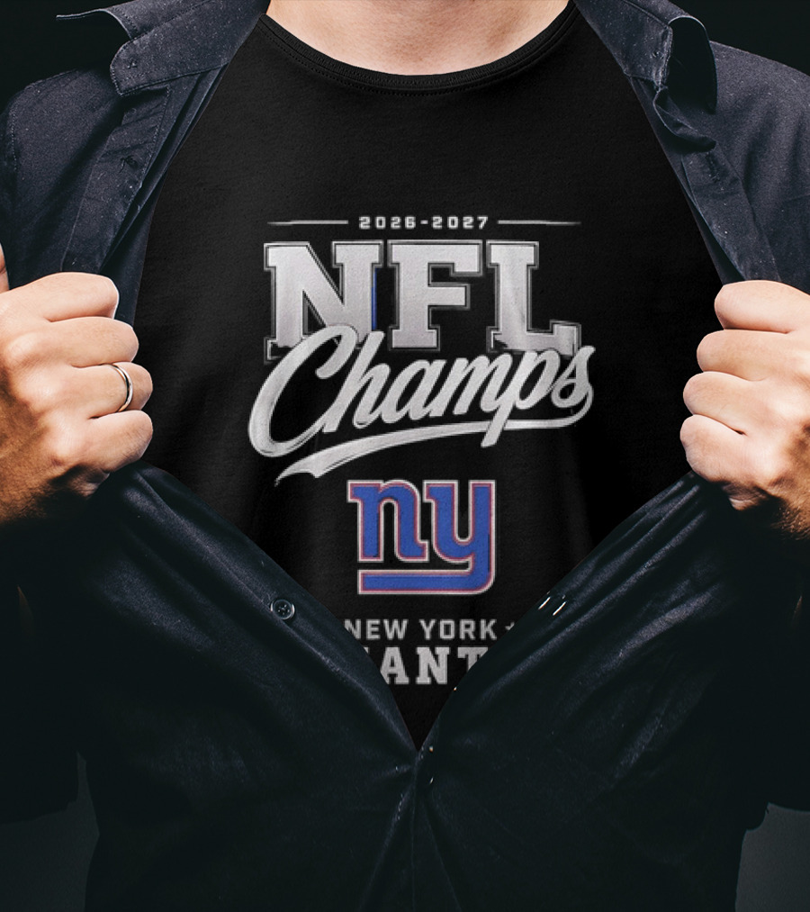 2026 2027 NFL Champs New York Giants NY T-Shirt
