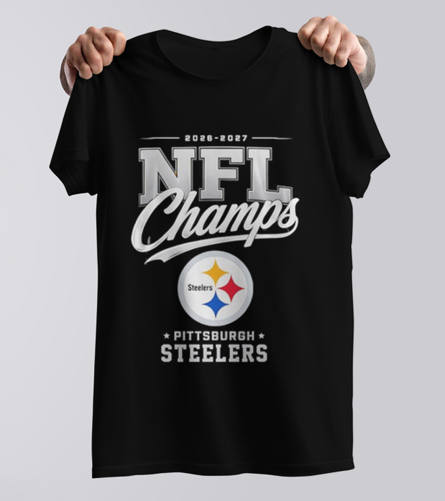 2026 2027 NFL Champs Pittsburgh Steelers T-Shirt