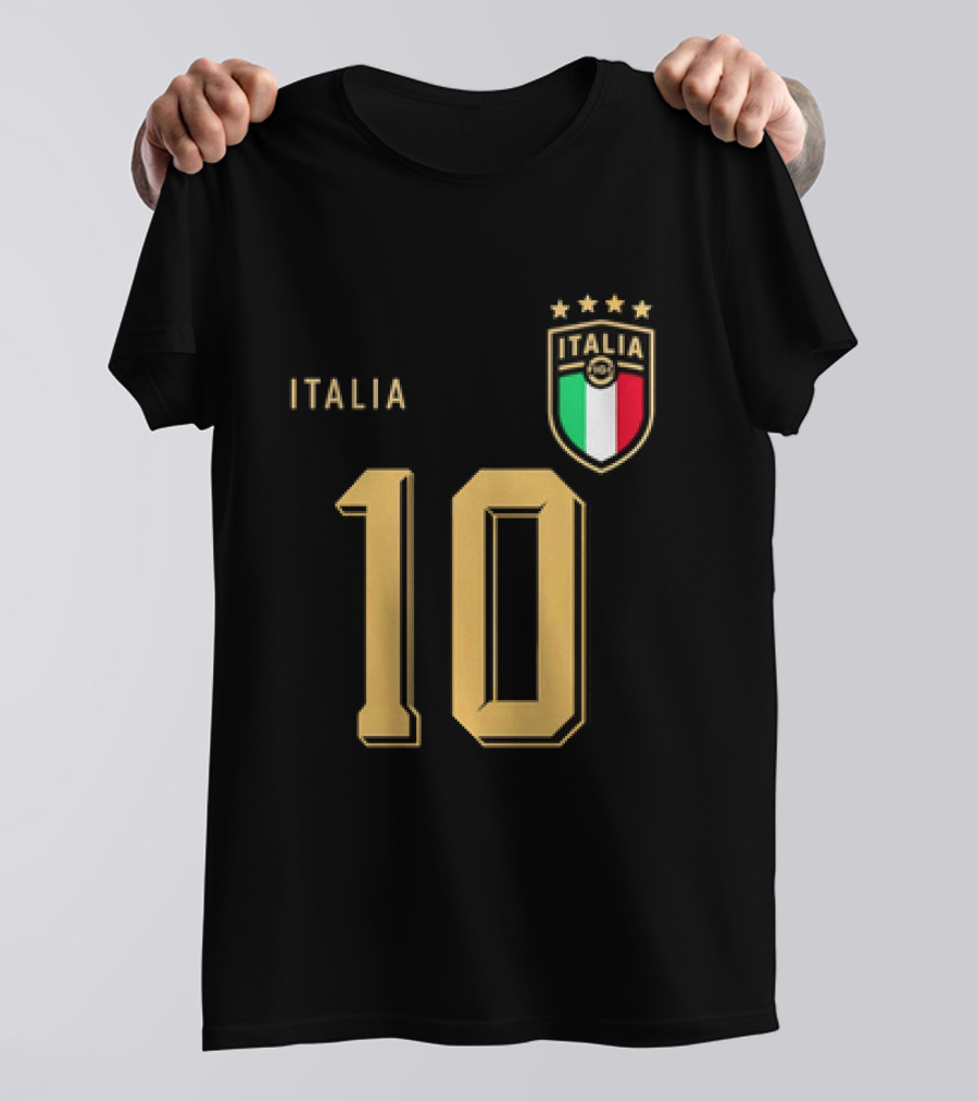 Italia 10 Argentina Lionel Messi T-Shirt